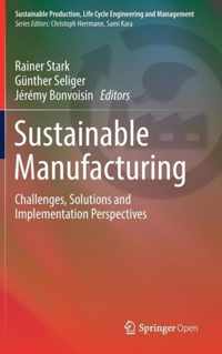 Sustainable Manufacturing