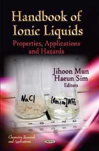 Handbook of Ionic Liquids