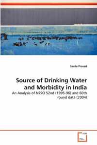 Source of Drinking Water and Morbidity in India