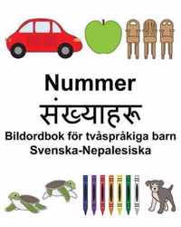 Svenska-Nepalesiska Nummer/ Bildordbok foer tvasprakiga barn