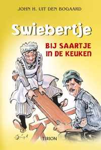 Swiebertje bij saartje in de keuken