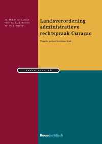 Studiereeks Nederlands-Antilliaans en Arubaans recht 26 -   Landsverordening administratieve rechtspraak Curaçao