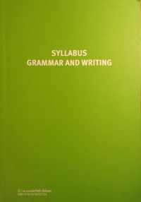 Syllabus Grammar and Writing