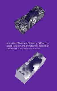 Analysis of Residual Stress by Diffraction using Neutron and Synchrotron Radiation