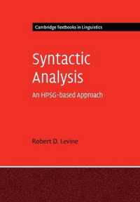 Syntactic Analysis