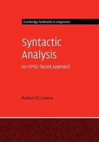 Syntactic Analysis