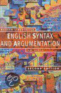 English Syntax and Argumentation