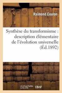 Synthese Du Transformisme