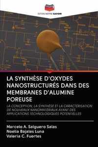 La Synthese d'Oxydes Nanostructures Dans Des Membranes d'Alumine Poreuse