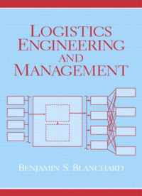 Logistics Engineering and Management