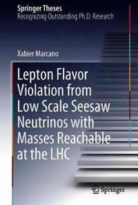 Lepton Flavor Violation from Low Scale Seesaw Neutrinos with Masses Reachable at the LHC