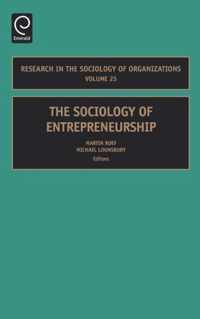 The Sociology Of Entrepreneurship
