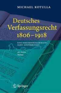 Deutsches Verfassungsrecht 1806 1918