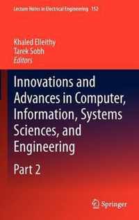 Innovations and Advances in Computer, Information, Systems Sciences, and Engineering