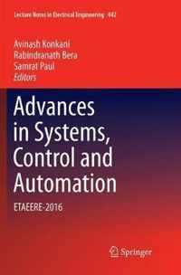 Advances in Systems, Control and Automation