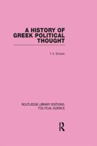 A History of Greek Political Thought (Routledge Library Editions