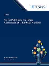 On the Distribution of a Linear Combination of T-distributed Variables