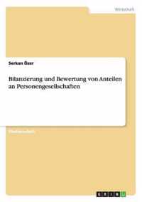 Bilanzierung und Bewertung von Anteilen an Personengesellschaften