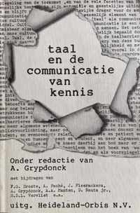 Taal en de communicatie van kennis