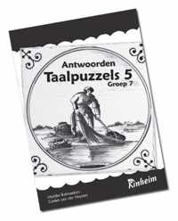 Taalpuzzels 5 groep 7 Antwoorden