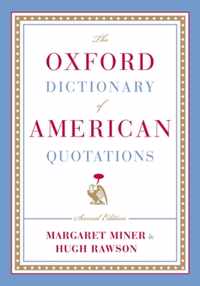 The Oxford Dictionary of American Quotations