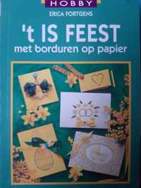 Het is feest met borduren op papier