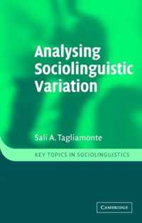 Analysing Sociolinguistic Variation