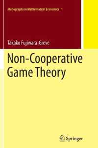 Non-Cooperative Game Theory