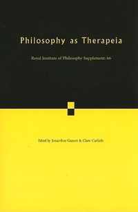 Philosophy As Therapeia