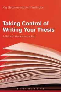 Taking Control of Writing Your Thesis