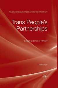 Trans People S Partnerships