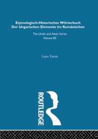 Etymologisch-Historisches Worterbuch der Ungarischen Elemente in Rumanischen