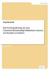 Das Eventmarketing als eine Customer-Relationship-Massnahme nutzen, um Kunden zu binden