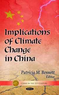 Implications of Climate Change in China