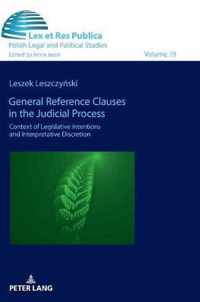 General Reference Clauses in the Judicial Process