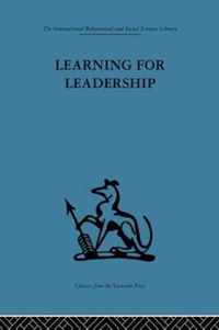 Learning for Leadership