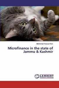 Microfinance in the state of Jammu & Kashmir