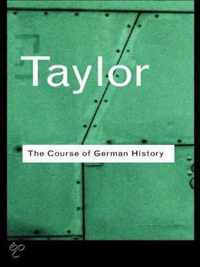 The Course of German History