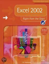 Excel 2002 Right from the Start