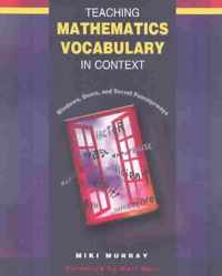 Teaching Mathematics Vocabulary in Context