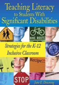 Teaching Literacy To Students With Significant Disabilities