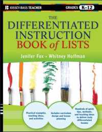 The Differentiated Instruction Book of Lists