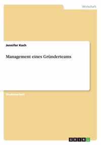 Management eines Grunderteams