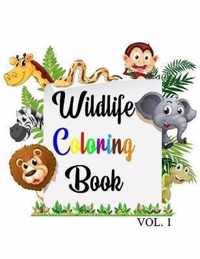 Wildlife Coloring Book