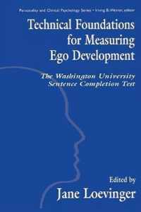 Technical Foundations for Measuring Ego Development