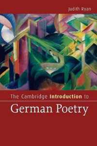 The Cambridge Introduction to German Poetry