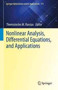 Nonlinear Analysis, Differential Equations, and Applications