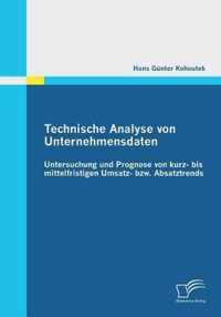 Technische Analyse von Unternehmensdaten