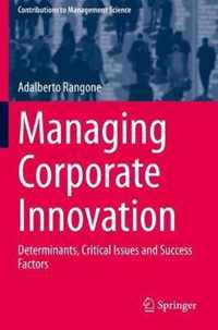 Managing Corporate Innovation