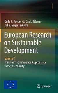 European Research on Sustainable Development Volume 1